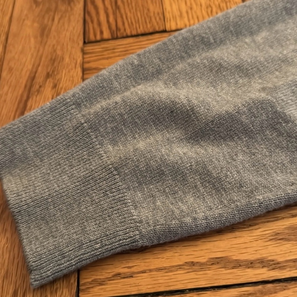 Hugo Boss Men's Quarter Zip-Up Gray Sweater XL - Picture 7 of 10